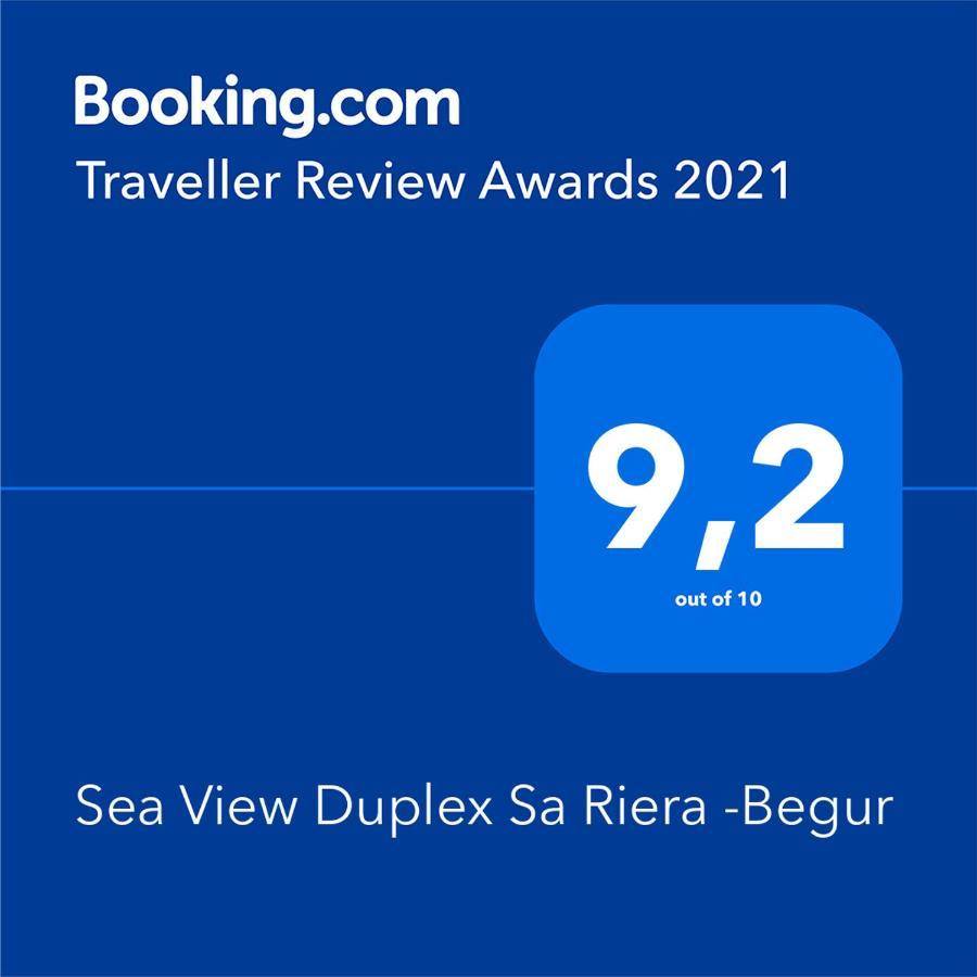La Vie En Rouge Sa Riera Duplex, Private Parking Apartment Begur Ngoại thất bức ảnh