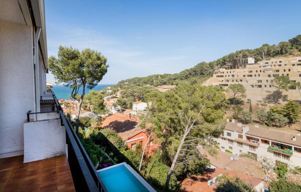 La Vie En Rouge Sa Riera Duplex, Private Parking Apartment Begur Ngoại thất bức ảnh